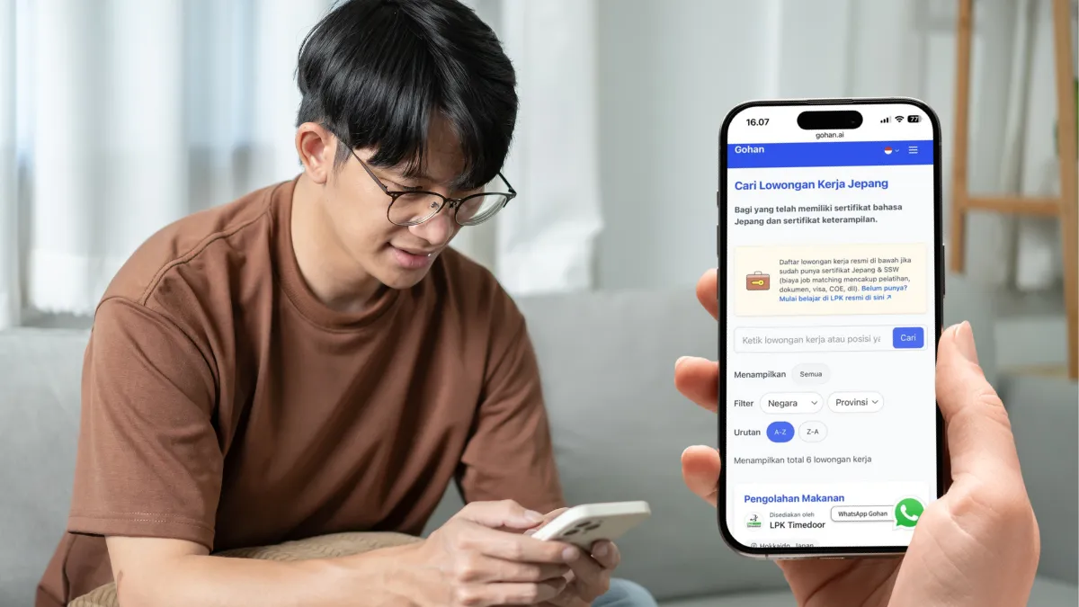 Lowongan Kerja Jepang: Peluang Job Matching di Gohan.ai